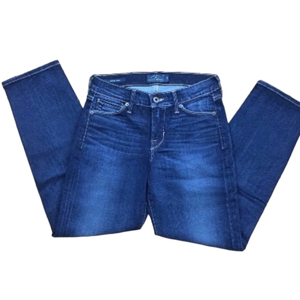 LUCKY Brand Brooke crop blue Jeans medium rise mid waist